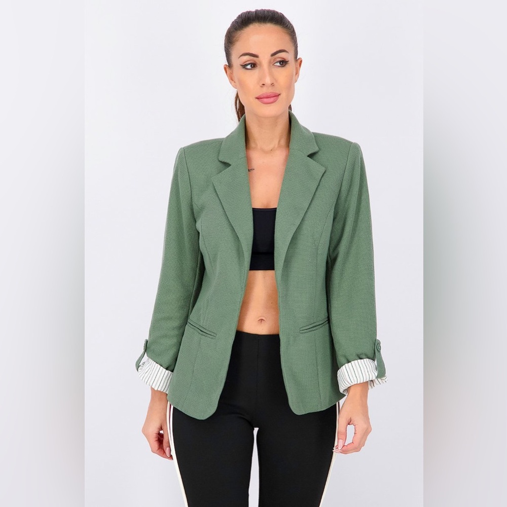 Hawthorn 41 blazer sage color sz lg